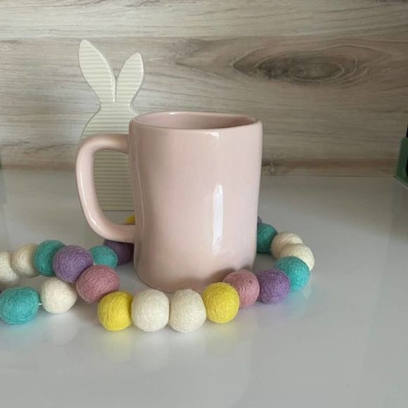 Rae Dunn Pink JELLEY BEANS Easter Mug - Picture 2 of 8